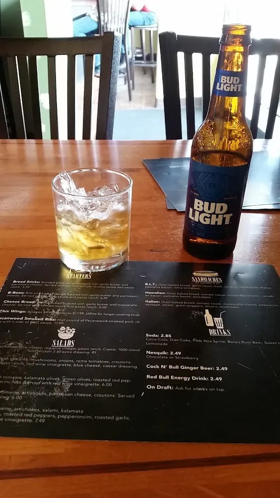 Bud Light and Fireball on Ice