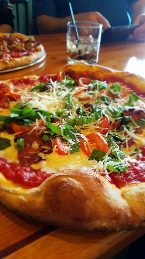 Margherita Pizza with Pancetta